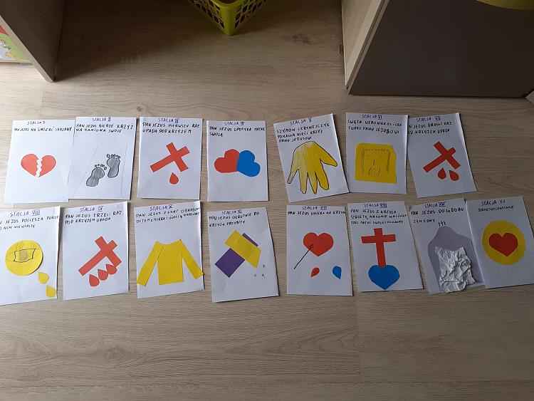 Dziecięce stacje drogi krzyżowej